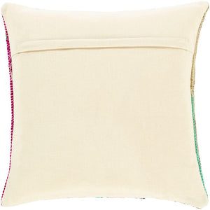 22" H x 22" W Multicolor Morpeth Cotton Throw Pillow GL1341