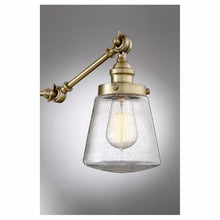 Load image into Gallery viewer, Morrison 1 - Light Dimmable Natural Brass Swing Arm
