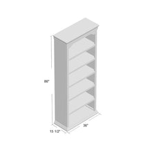Load image into Gallery viewer, Morrison 86&#39;&#39; H x 36&#39;&#39; W Standard Bookcase 1658AH
