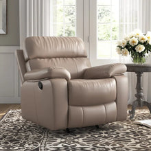 Load image into Gallery viewer, Mose 40&#39;&#39; Wide Genuine Leather Manual Standard Recliner

