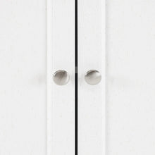 Load image into Gallery viewer, White Moser 42&#39;&#39; Wide Rolling Kitchen Island
