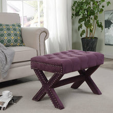 Load image into Gallery viewer, Mosqueda 25.29&quot; Wide Velvet Tufted Rectangle Cocktail Ottoman 5340RR
