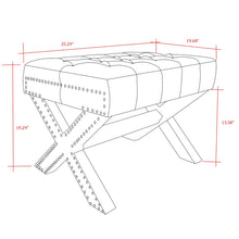 Load image into Gallery viewer, Mosqueda 25.29&quot; Wide Velvet Tufted Rectangle Cocktail Ottoman 5340RR
