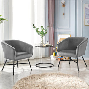 Mott Street Upholstered Barrel Chair