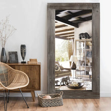 Load image into Gallery viewer, Moura Rectangle Wood Floor Mirror

