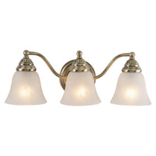 Load image into Gallery viewer, Antique Brass Moyer 3 - Light Dimmable Vanity Light
