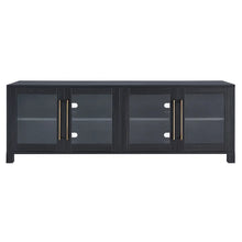 Load image into Gallery viewer, Charcoal Gray Munford TV Stand for TVs up to 78&quot;
