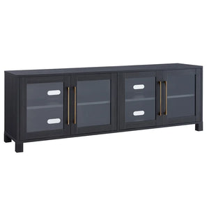 Charcoal Gray Munford TV Stand for TVs up to 78"