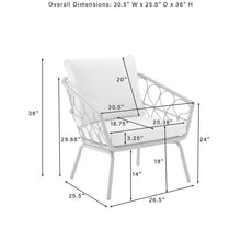 Load image into Gallery viewer, Murrell Patio Dining Armchair with Cushion
