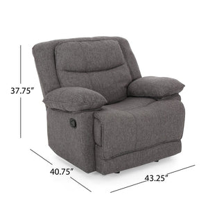 Murrill 43.25" Wide Manual Glider Standard Recliner MRM1352