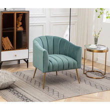 Load image into Gallery viewer, Murrow 28&#39;&#39; Wide Velvet Armchair
