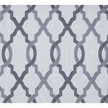 Load image into Gallery viewer, Musgrove Geometric Semi-Sheer Grommet Curtain Panels (Set of 2) MRM/GL3390
