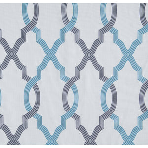 Musgrove Geometric Semi-Sheer Grommet Curtain Panels (Set of 2) MRM/GL3401