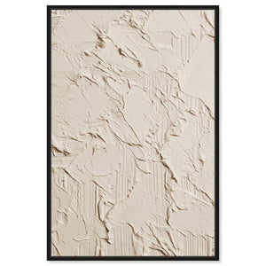 Muted Dabs by Oliver Gal - Floater Frame Print on Canvas, 31" H x 21" W