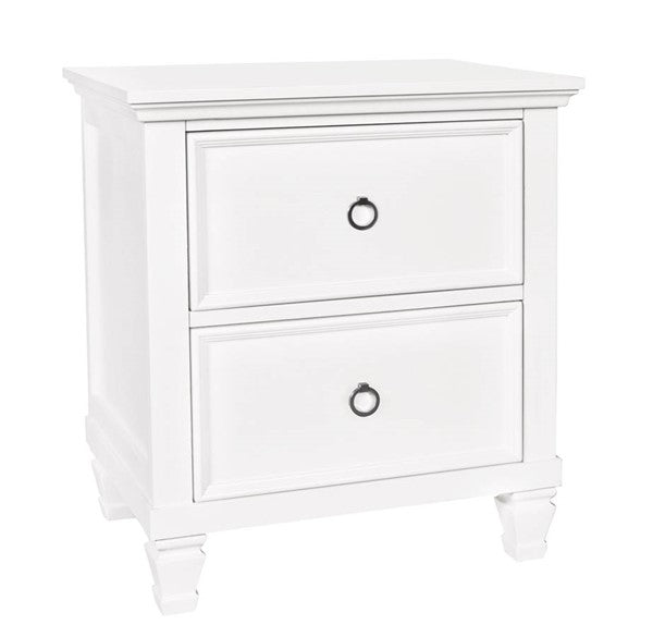 Tamarack 2 Drawer Nightstand White