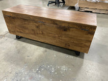 Load image into Gallery viewer, Kace Solid Wood Lift Top Sled Coffee Table with Storage 6964RR-OB
