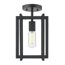 Load image into Gallery viewer, Nabors 1 - Light 7.25&#39;&#39; Caged Square / Rectangle Semi Flush Mount 3068AH
