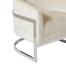 Load image into Gallery viewer, Nance Wide Velvet Barrel Chair
