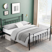 Load image into Gallery viewer, Queen Black Naquin Platform Bed (SB455)
