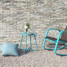 Load image into Gallery viewer, Blue Naropa Metal Coffee Table
