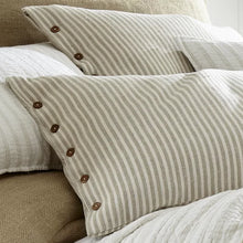 Load image into Gallery viewer, Natale Linen Blend Sham king, Set of 2 shams
