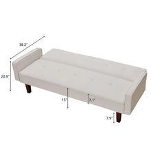 Load image into Gallery viewer, Nathalia 75&#39;&#39; Square Arm Sleeper
