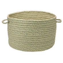 Load image into Gallery viewer, 12&quot; H x 18&quot; W x 18&quot; D Wild Flower Nathanael Solid Fabric Basket (ND65)
