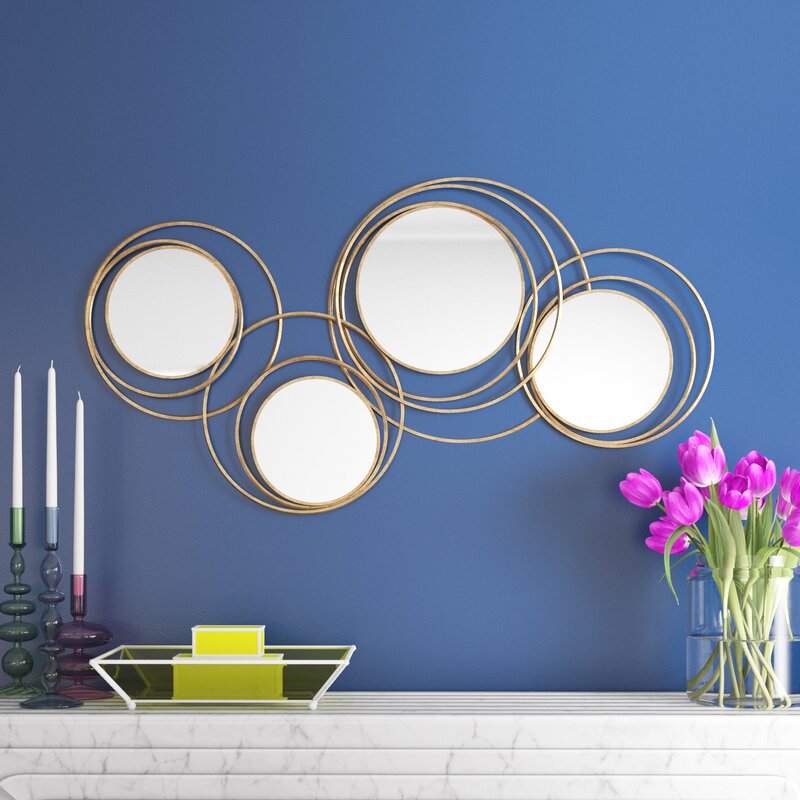 Nathen Metal Loops Accent Mirror