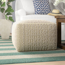 Load image into Gallery viewer, Natoli 24&quot; Square Pouf Ottoman 5021RR
