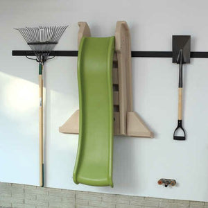 Green/Tan Naturally Playful Big Folding Slide, #6386