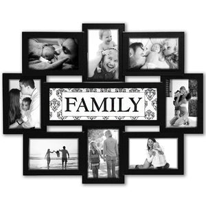 Nine Piece Family Picture Frame Set #9362