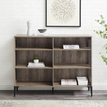 Load image into Gallery viewer, Gray Wash Nazarene 40&#39;&#39; H x 52&#39;&#39; W Standard Bookcase
