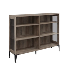 Load image into Gallery viewer, Gray Wash Nazarene 40&#39;&#39; H x 52&#39;&#39; W Standard Bookcase
