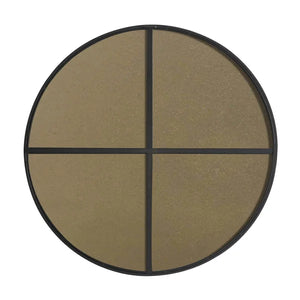 36" x 36" Black Needville Modern & Contemporary Accent Mirror
