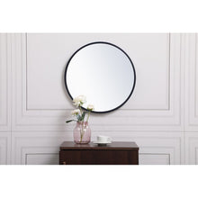 Load image into Gallery viewer, Needville Round Metal Wall Mirror
