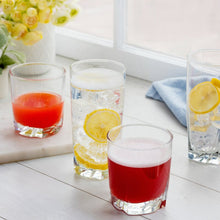 Load image into Gallery viewer, Clear Neha 16 Piece Assorted Glassware Set 458AH
