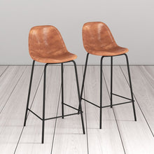 Load image into Gallery viewer, Neil Counter Stool  Honey (Set of 4)* #1315HW - 2 Separate Boxes
