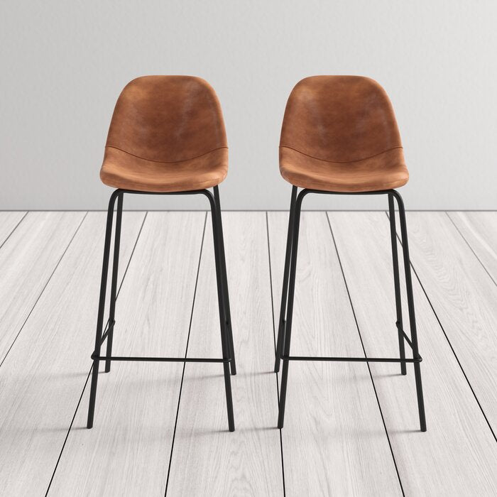 Neil Counter Stool  Honey (Set of 4)* #1315HW - 2 Separate Boxes