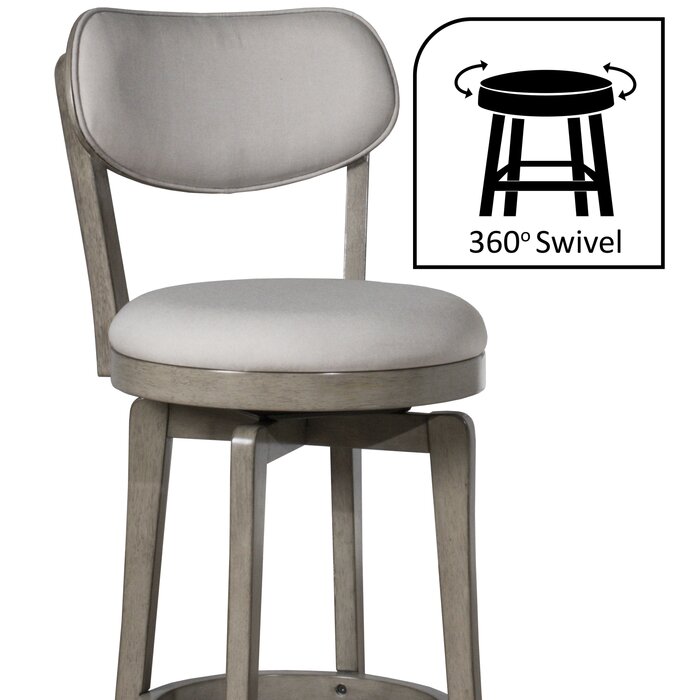 Neriah Swivel Counter Stool AD162 Salvage Co Fishers