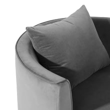 Load image into Gallery viewer, Nevius 29.53&#39;&#39; Wide Velvet Swivel Armchair
