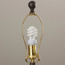 Load image into Gallery viewer, New Bedford 28&quot; Rustic Bronze Tripod Table Lamp 3008AH
