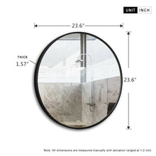 Load image into Gallery viewer, New Milford Bathroom / Vanity Mirror 23.62 x 23.62

