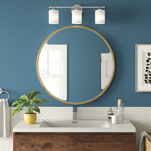 31.5" x 31.5" New Milford Round Metal Wall Mirror