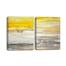 Load image into Gallery viewer, 20&quot; H x 30&quot; W x 1.5&quot; D New Sunset I/II 2 Piece Print
