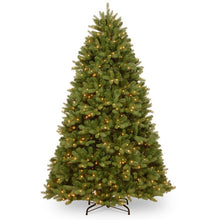 Load image into Gallery viewer, Newberry Spruce 7.5&#39; Lighted Artificial Spruce Christmas Tree
