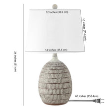 Load image into Gallery viewer, Newlon Resin Table Lamp
