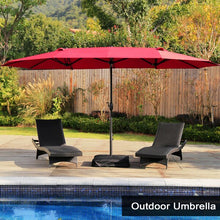 Load image into Gallery viewer, Newnan 15&#39; Market Umbrella Red(2788RR)
