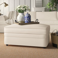 Load image into Gallery viewer, Newton Upholstered Ottoman, 19&quot; x 25&quot; x 38&quot;
