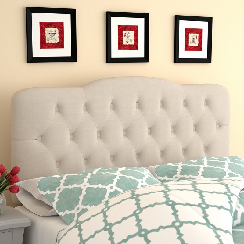 Newtown Arch Upholstered Panel Headboard #4043
