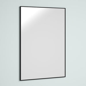 36" x 24" Black Newtown Modern & Contemporary Full Length Mirror